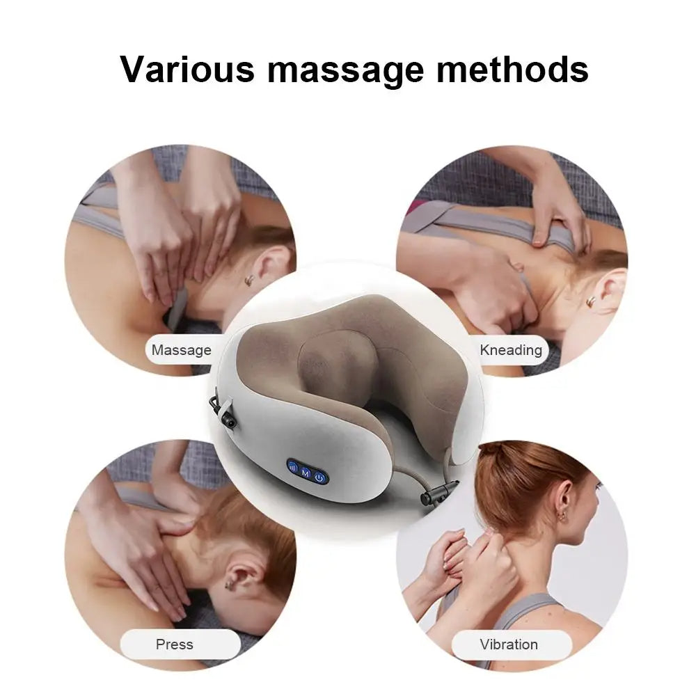 Oreiller de massage cervical électrique